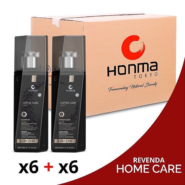 Coffee Care Light Revenda Box 6+6 (P1+P2) - Honma Tokyo 300mL