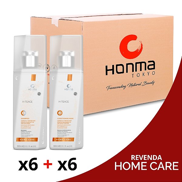 H-Teace Revenda Box 6+6 (P1+P2) - Honma Tokyo 300mL