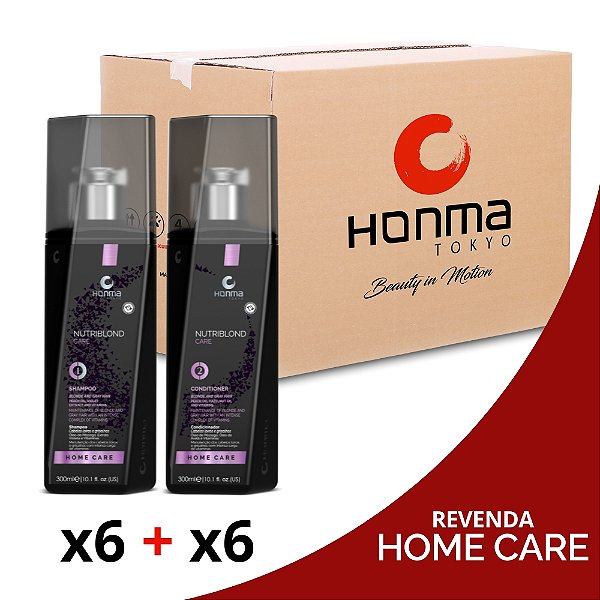Nutriblond Revenda Box 6+6 (P1+P2) - Honma Tokyo 300mL