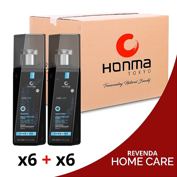 Liss Lab Revenda Box 6+6 (P1+P2) - Honma Tokyo 300mL
