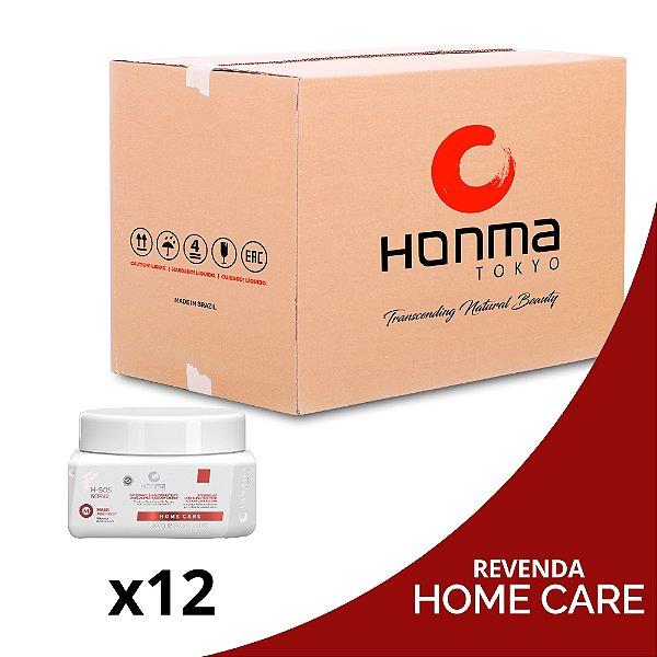 H-S.O.S Repair Máscara Revenda Box 12 - Honma Tokyo 300g