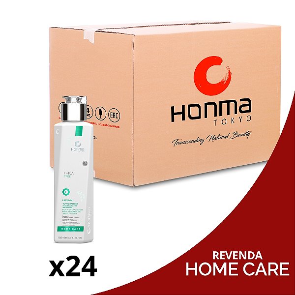 H-Tea Tree Leave-In Revenda Box 24 - Honma Tokyo 150mL