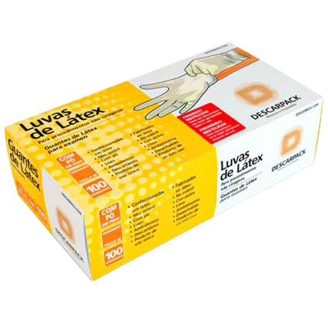 LUVA LATEX DESCARPACK CA  44157