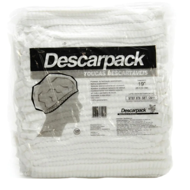 TOUCA DESCARTÁVEL DESCARPACK