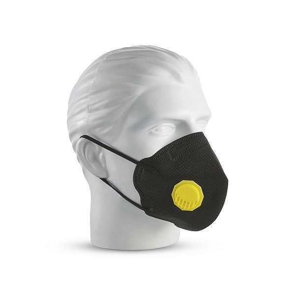 MÁSCARA COM VÁLVULA PFF2 SUPER SAFETY CA 44595