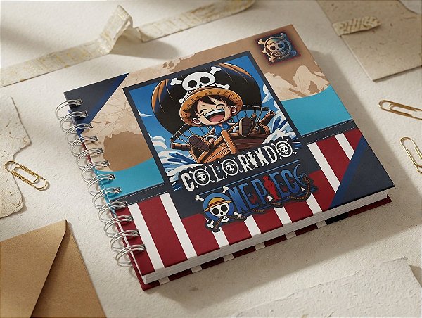 LIVRO DE COLORIR ONE PIECE (COLORING BOOK)
