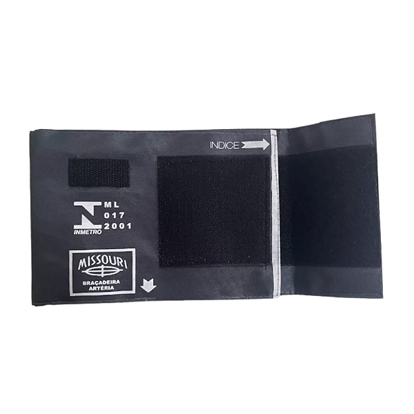 BRAÇADEIRA ADULTO EM NYLON COM FECHO EM VELCRO SEM MANGUITO - MISSOURI