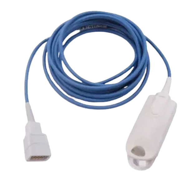 SENSOR DE OXIMETRIA SPO2 ADULTO TIPO CLIPE COMPATÍVEL COM MONITORES MORIYA/ EMAI/ PROTEC