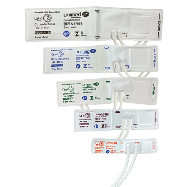 Braçadeira Descartável para PNI - 2 vias