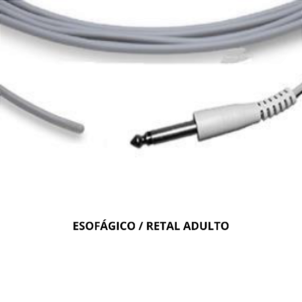 Sensor de Temperatura Esofágico / Retal – Mindray, Dixtal, Lifemed, Nihon e Alfamed