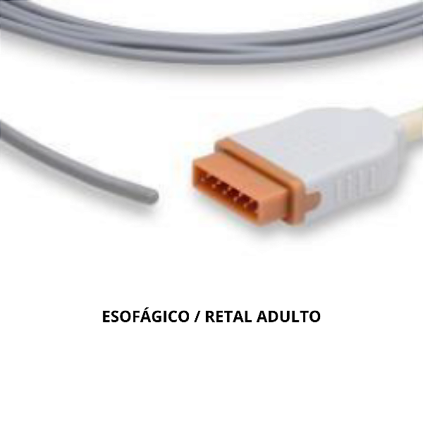 Sensor de Temperatura Esofágico / Retal – Linha GE Healthcare