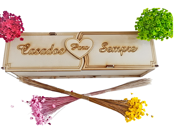 Caixa Porta-Garrafa de Vinho em MDF