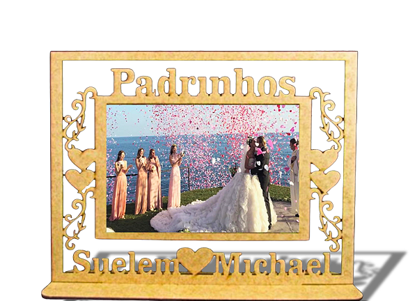 Porta-Retrato Padrinhos