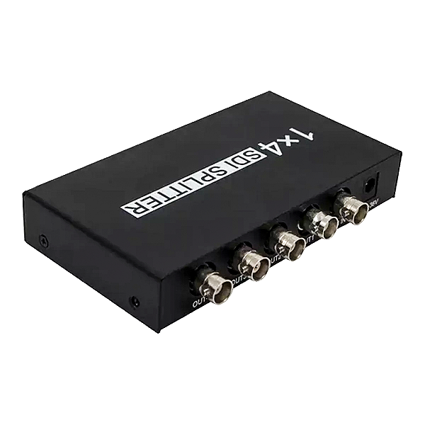 Divisor Splitter  Sdi 1x4 Repetidor Sd-sdi Sdi Full 4k Hd Sdi Conex