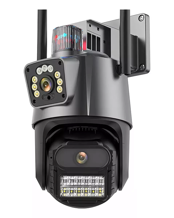 Camera Ip Com Alarme Qq-p11 4k  Ptz sistma Icsee