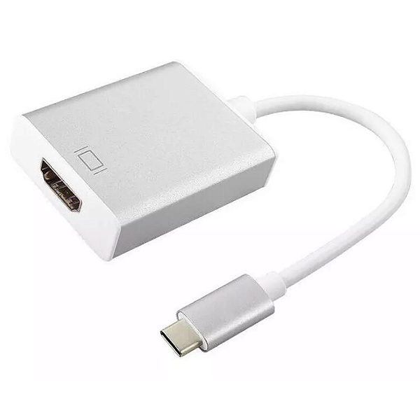 Adaptador Conversor Usb-c 3.1 Type-c Macho Para Hdmi Fêmea