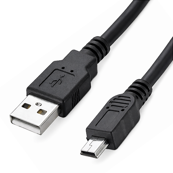 Cabo Mini Usb Blindado Para Camera Canon 5 Metros