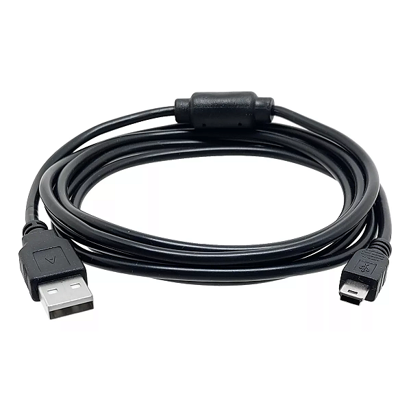 Cabo Mini Usb (V3 5PINOS) Com Filtro - 5 Metros