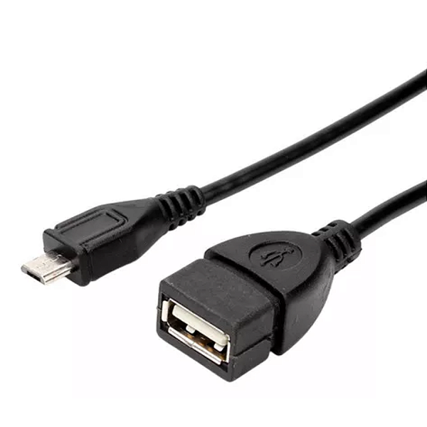 Cabo Adaptador OTG Micro USB 2.0 Conex