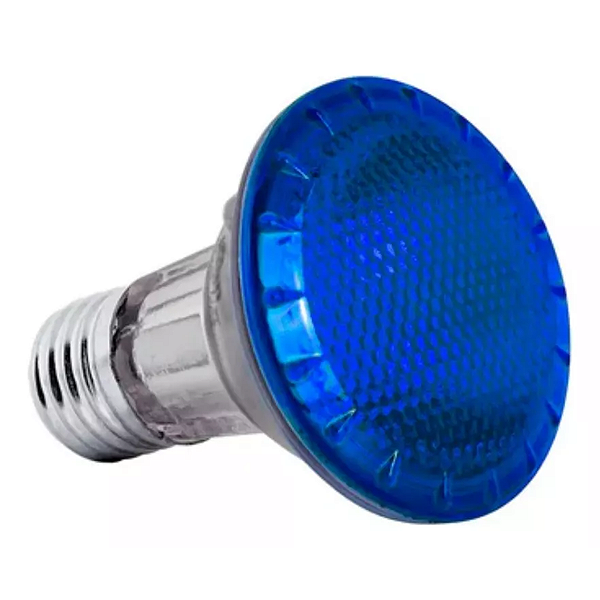 Lâmpada Halogênica Par20 50w 127v Azul Sylvania