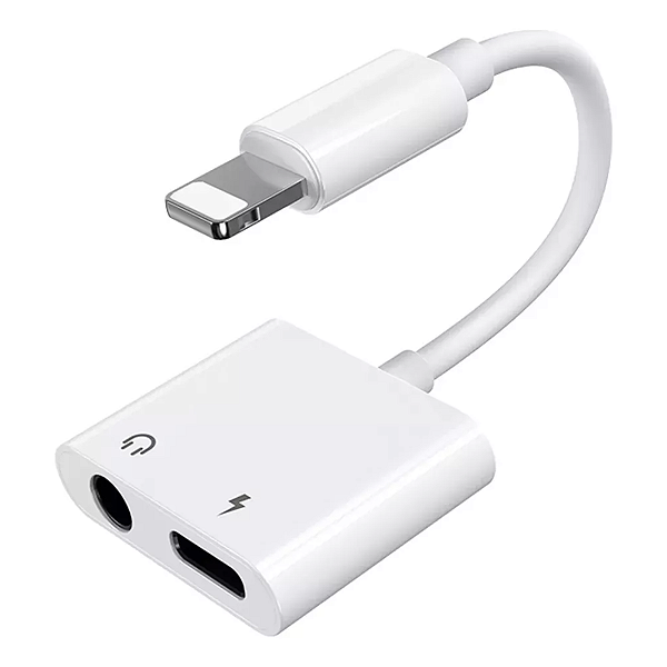 Cabo Adaptador Compatível Com Lightning P3 iPhone