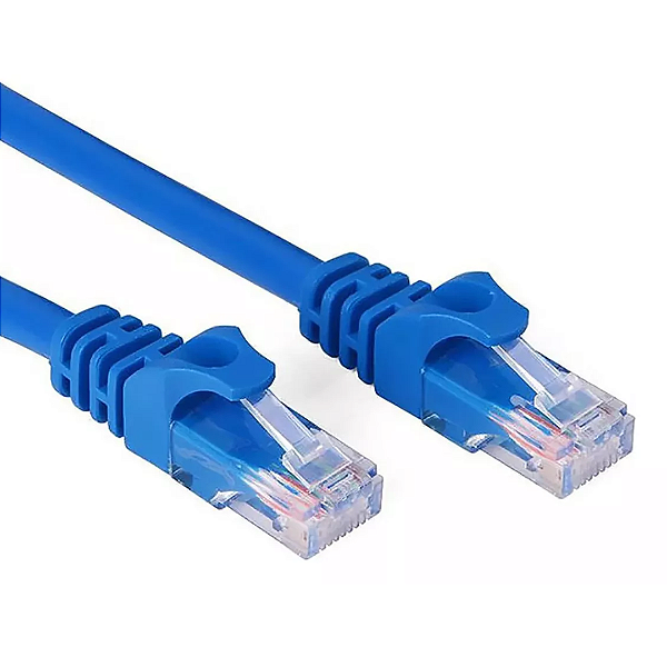 Cabo de Rede Rj45 CAT5E Azul - 15 Metros