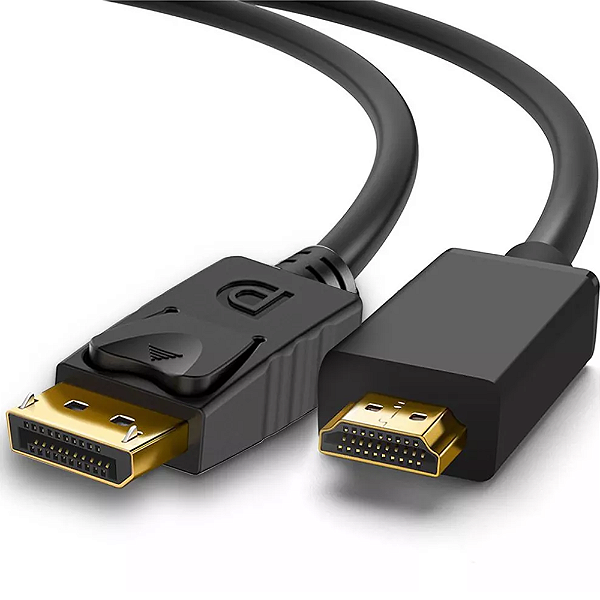 Cabo Displayport  Para Hdmi - 5 Metros
