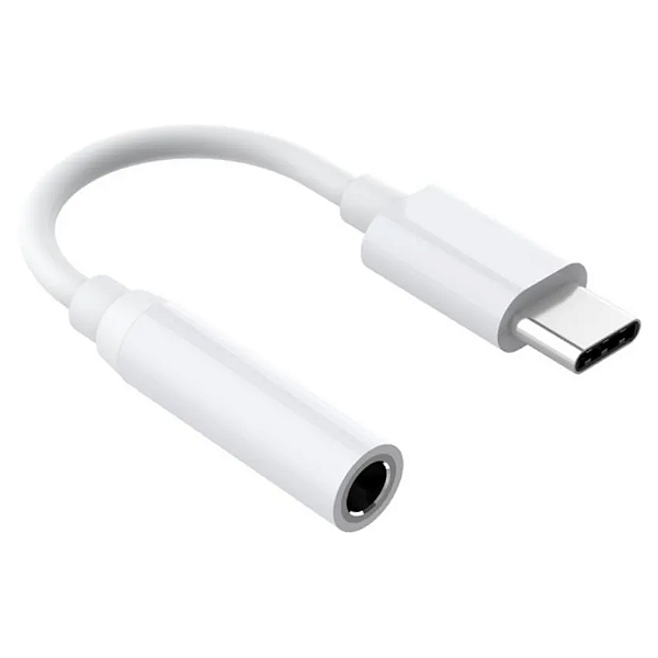 Cabo Type C Para Fone - Branco