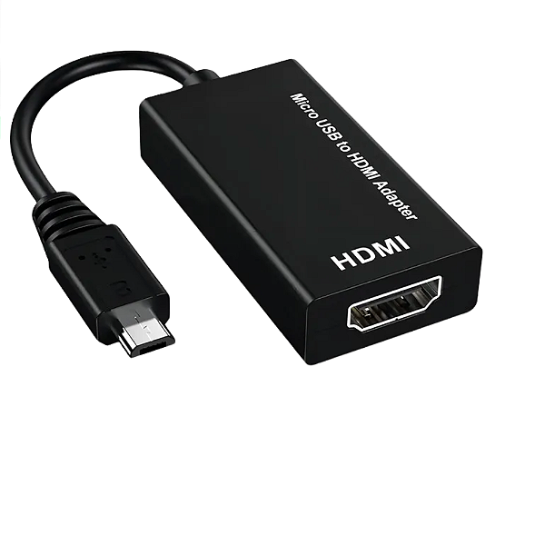 Cabo Adaptador MHL V8 (MICRO USB) Para HDMI