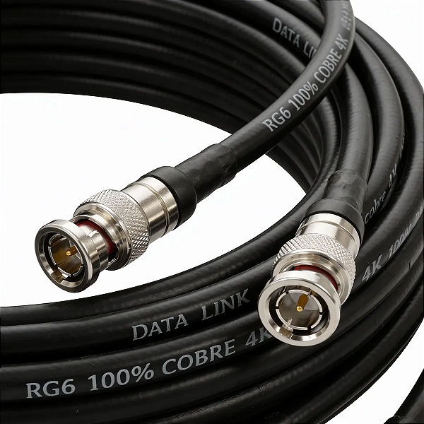 Cabo Sdi 4k Malha 100% Cobre 20 Mts Profissional Datalink