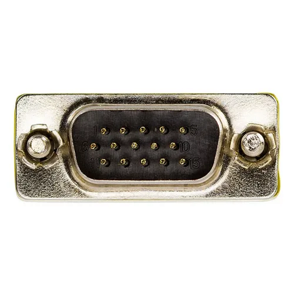 Adaptador Emenda Vga Macho E Macho 15 pinos D-SUB conection