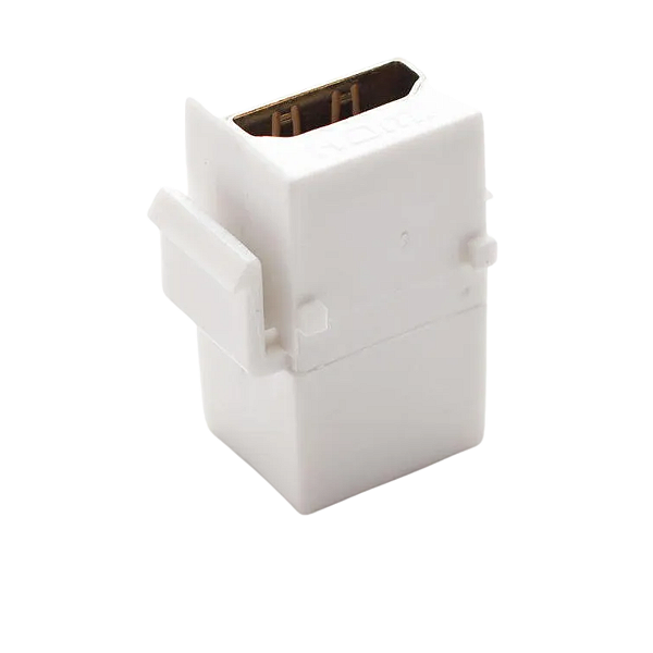 Keystone Hdmi Para Espelho Branco