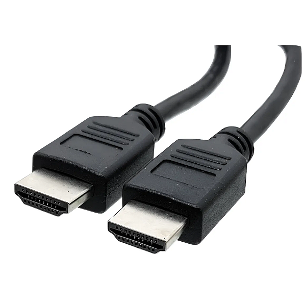Cabo Adapdador Hdmi 1.4 Pequeno Curto 50cm Dois Lado Macho Preto