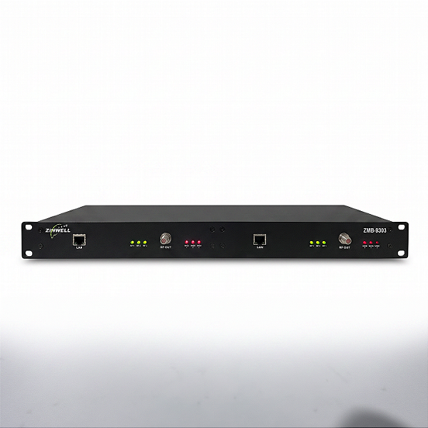 Modulador ZMB-9303 HDMI ISDB-T Zinwell + Régua para Rack 6 Canais Kit 2