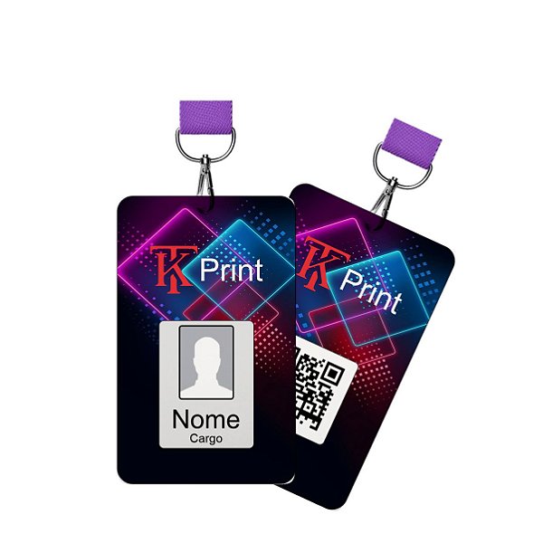 CRACHÁ COM DADOS VARIÁVEIS .