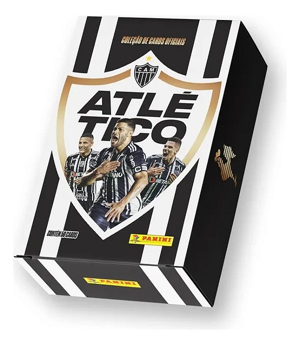 Kit 50 Cards Tribute Set Atlético-MG Coleção Oficial Panini