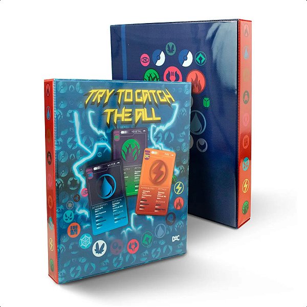 Pasta Fichário Álbum Pokemon Cards Capa Dura Pikachu Cartas