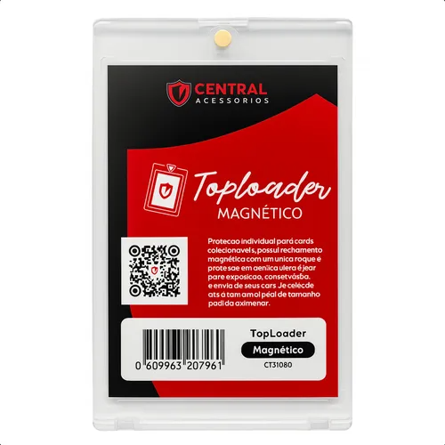 Mag Toploader Magnético Central Magic Pokemon Yugioh Card