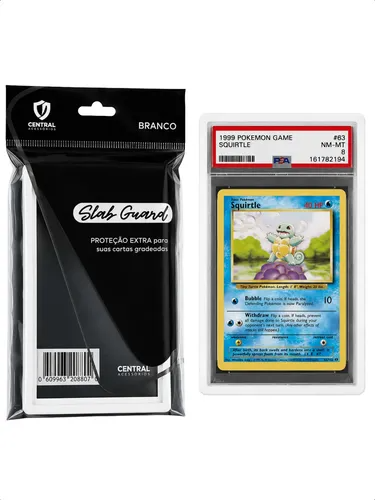 Slab Guard Branco Central Gradeado Psa Tag Protetor Silicone