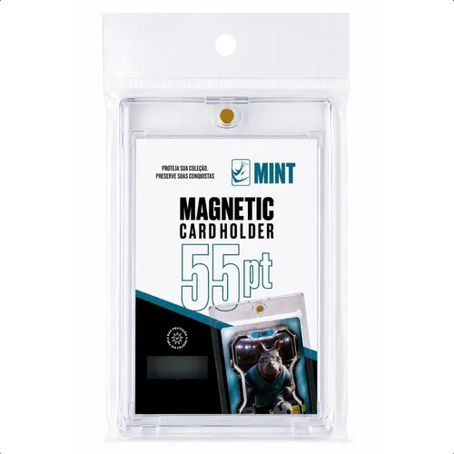 Toploader Magnético Mint 55pt Case Protetor Futebol Basquete