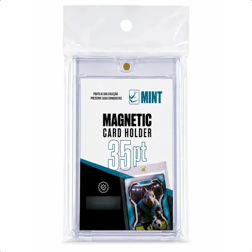 Toploader Magnético Mint 35pt Case Protetor Futebol Pokémon