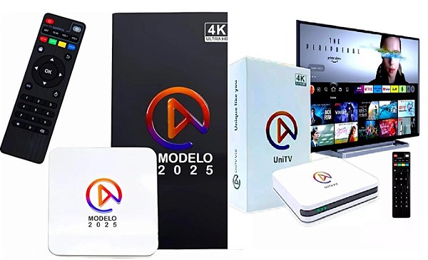 UNITV V10  - Canais, Filmes e Series 4K