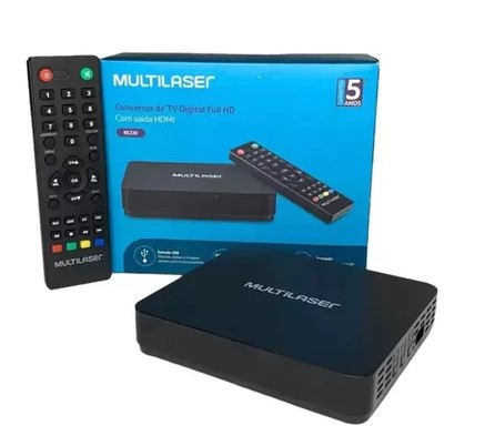 Conversor de TV Digital HD1080p Com Entrada HDMI - RE220