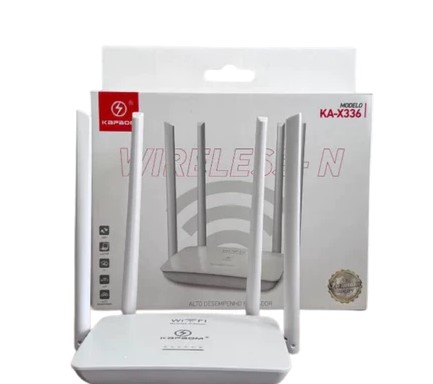 Roteador 4 Antenas KA-x336 White Kapbom