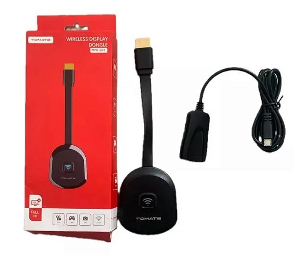 Adaptador sem fio Tomate MPD-G02 1080p