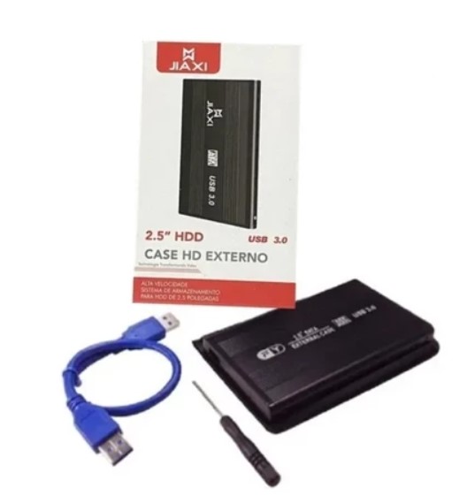 Case De Gaveta Usb 2.0 Hd 2.5 Sata Externo