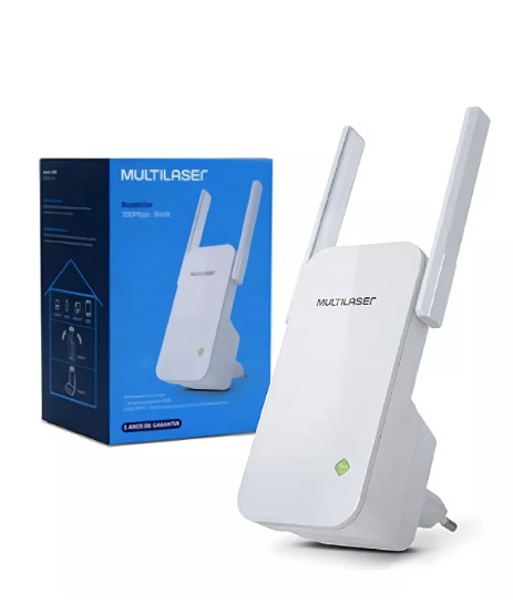 Repetidor Multilaser RE059 121W branco