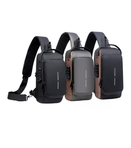 Bolsa Fashion Mochila Anti Furto Tiracolo Pochete Transversal