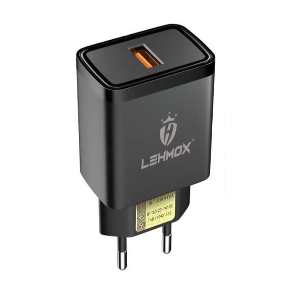 Adaptador de Energia Turbo 3.1a Usb-A Lehmox