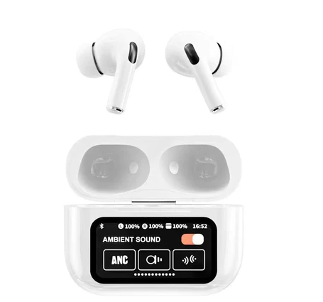 A9 Pro Touch Screen ANC Fones De Ouvido Sem Fio